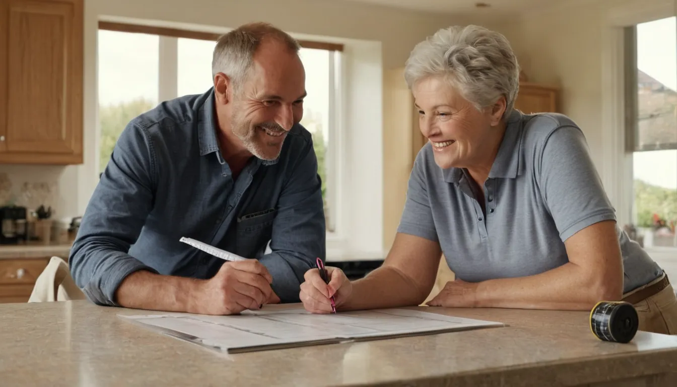 A homeowner reviewing a written quote with a local provider in the Rockville area